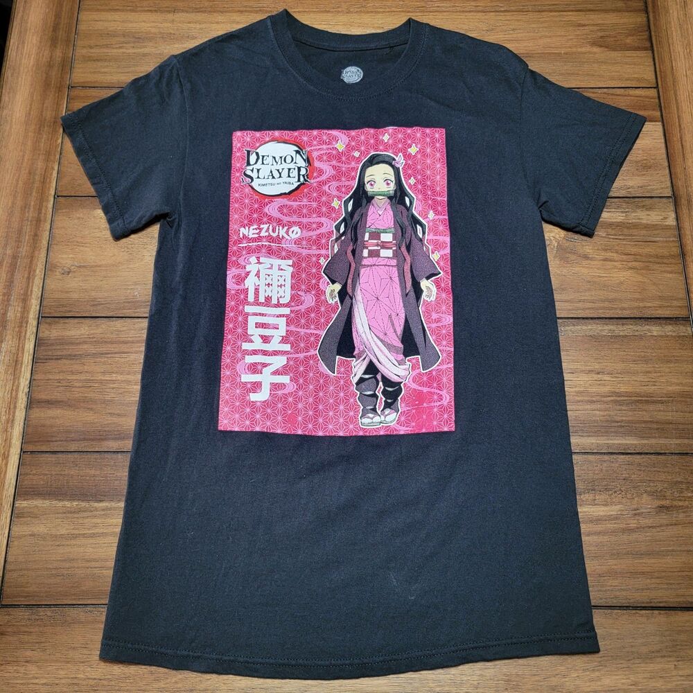 Demon Slayer SS Black Unisex Tee "Nezuko" - Size Small
